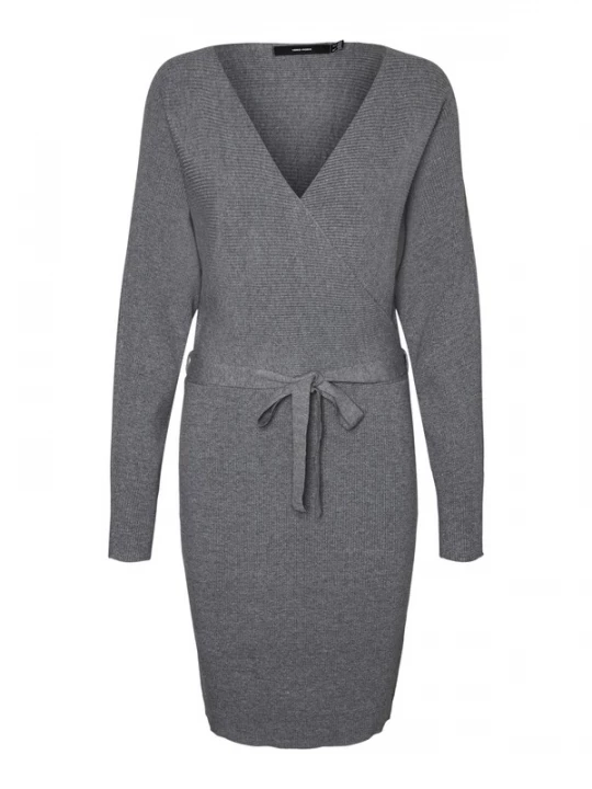 Obrázek produktu VERO MODA Úpletové šaty  šedý melír