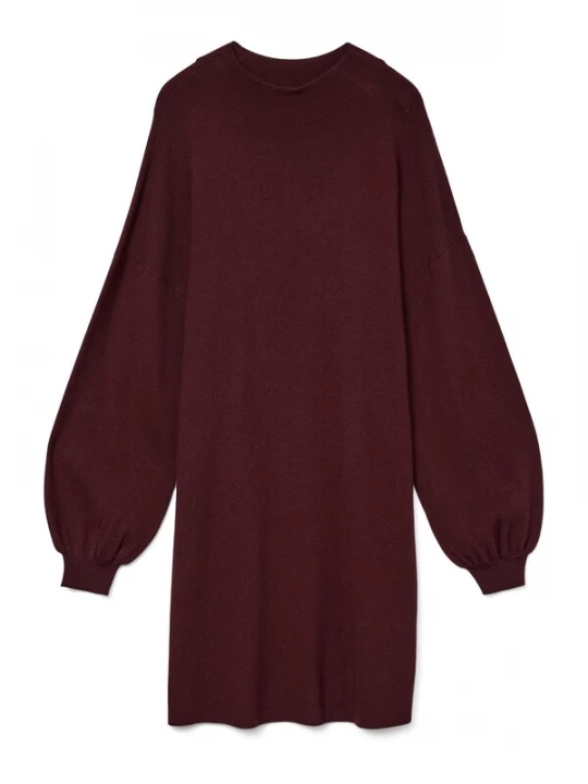 Obrázek produktu VERO MODA Úpletové šaty 'VMNANCY'  burgundská červeň