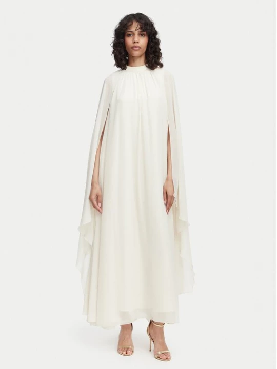 Obrázek produktu Vero Moda Večerní šaty Jasmine 10347654 Krémová Relaxed Fit