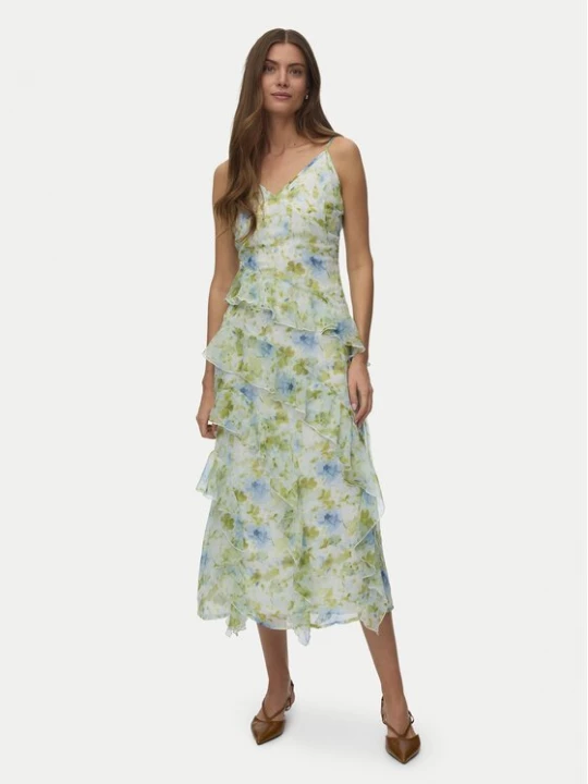 Obrázek produktu Vero Moda Večerní šaty Smilla 10346307 Tyrkysová Regular Fit