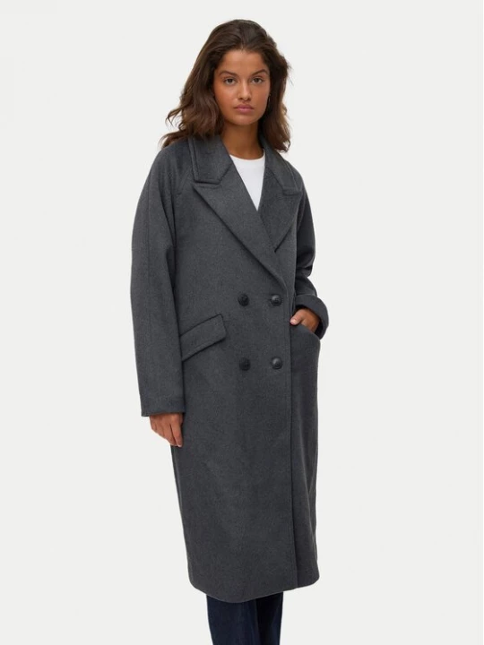 Obrázek produktu Vero Moda Vlněný kabát Harper 10320446 Šedá Regular Fit