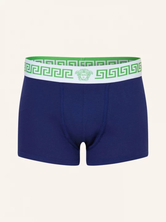 Obrázek produktu Versace Boxerky modrá / světle zelená / bílá
