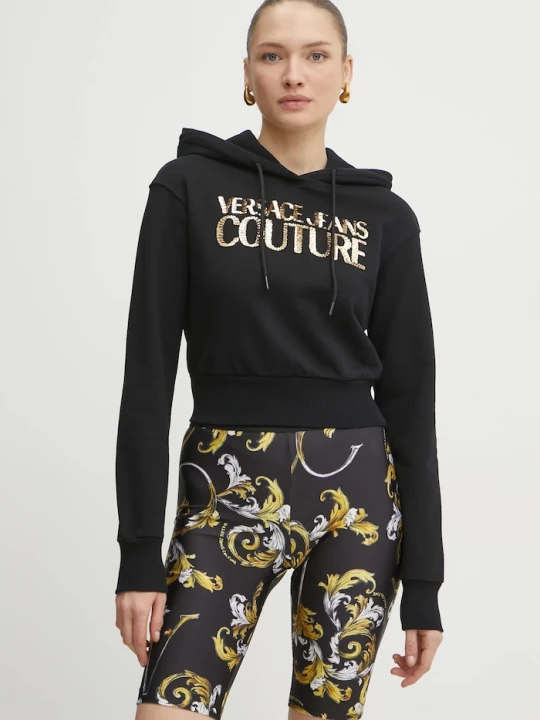 Obrázek produktu Versace Jeans Couture Bavlněná mikina černá