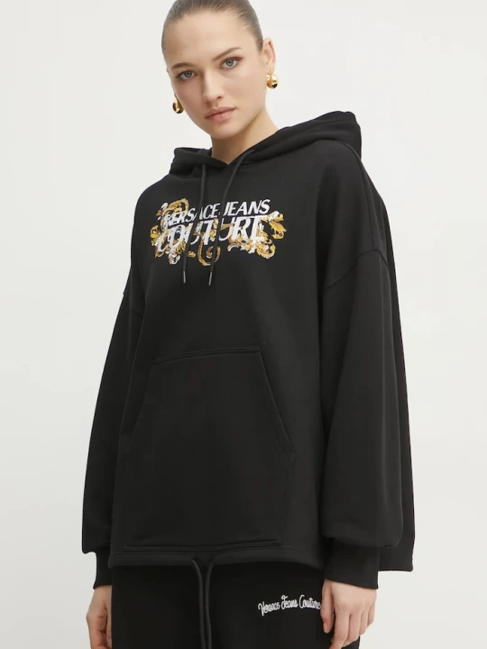 Obrázek produktu Versace Jeans Couture Bavlněná mikina černá