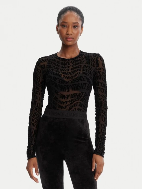 Obrázek produktu Versace Jeans Couture Body 79HAM221 JS490 Černá Slim Fit
