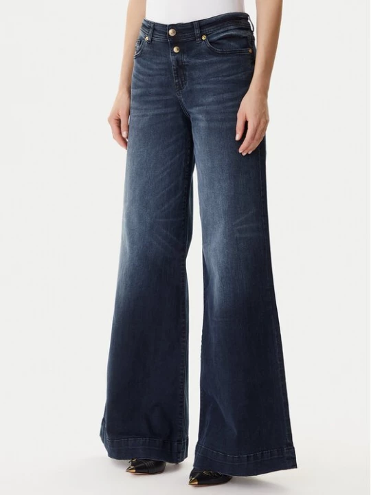 Obrázek produktu Versace Jeans Couture Jeansy 79HAB561 CDWAB Tmavomodrá Wide Leg