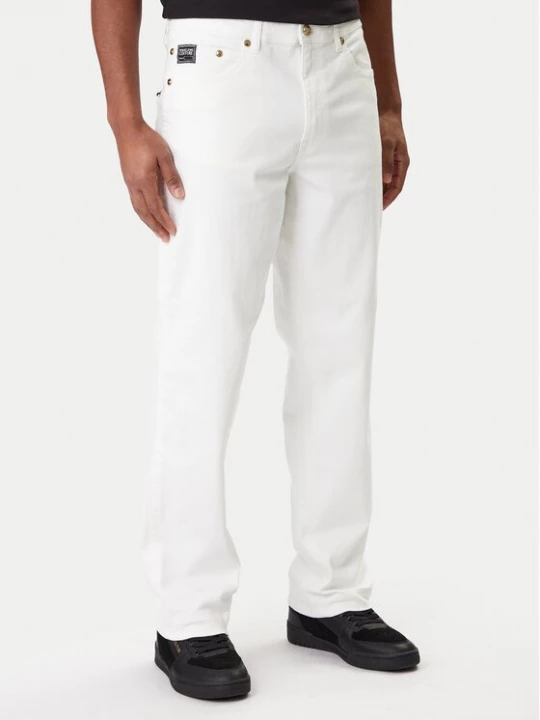 Obrázek produktu Versace Jeans Couture Jeansy 80GAB5RE CEWCA Bílá Straight Fit