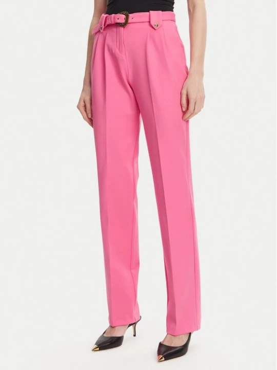 Obrázek produktu Versace Jeans Couture Kalhoty z materiálu 78HAA111 Růžová Straight Fit