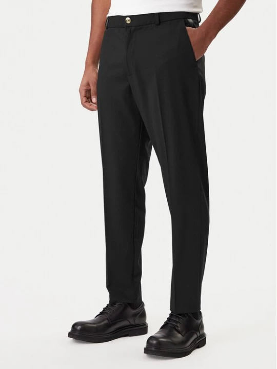 Obrázek produktu Versace Jeans Couture Kalhoty z materiálu 80GAA128 N0702 Černá Slim Fit