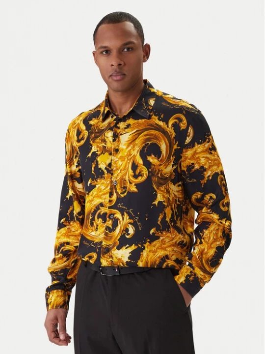 Obrázek produktu Versace Jeans Couture Košile 80GAL2R0 NS757 Černá Regular Fit