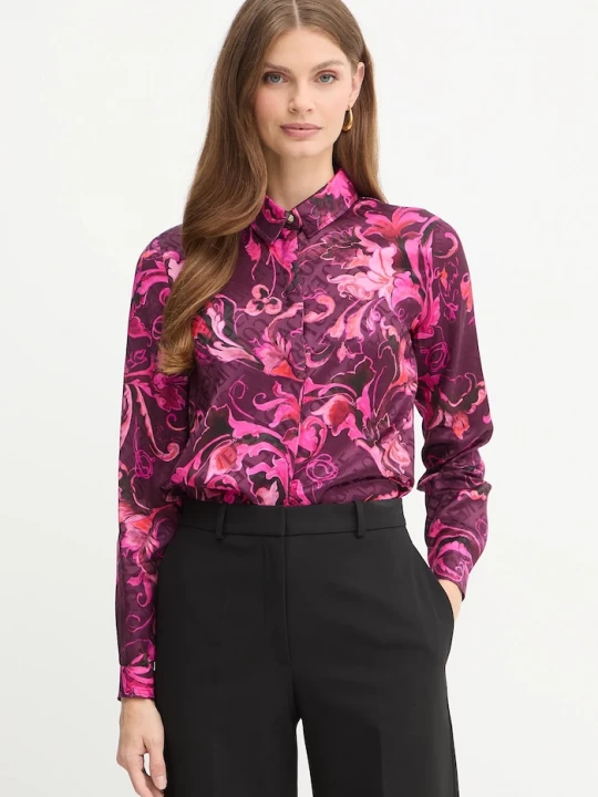 Obrázek produktu Versace Jeans Couture Košile Versace Jeans Couture burgundské