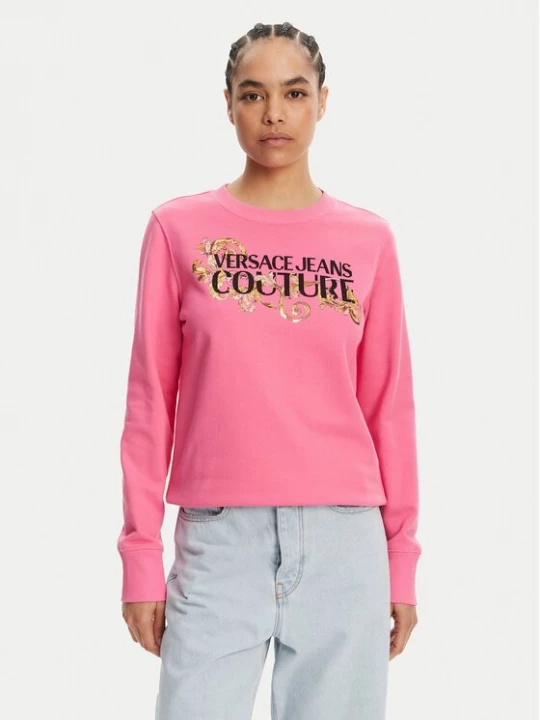 Obrázek produktu Versace Jeans Couture Mikina 78HAIC06 Růžová Regular Fit