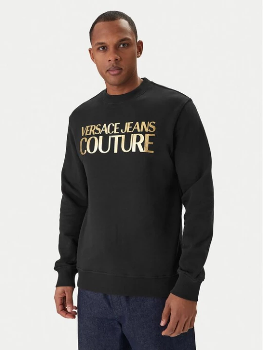 Obrázek produktu Versace Jeans Couture Mikina 80GAIT00 CF01T Černá Regular Fit