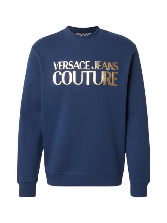 Obrázek produktu Versace Jeans Couture Mikina '80GAIT00' tmavě modrá / zlatá