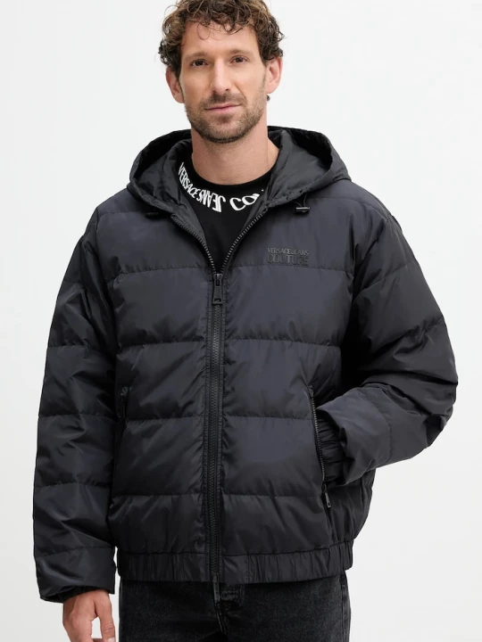 Obrázek produktu Versace Jeans Couture Péřová bunda Versace Jeans Couture černá