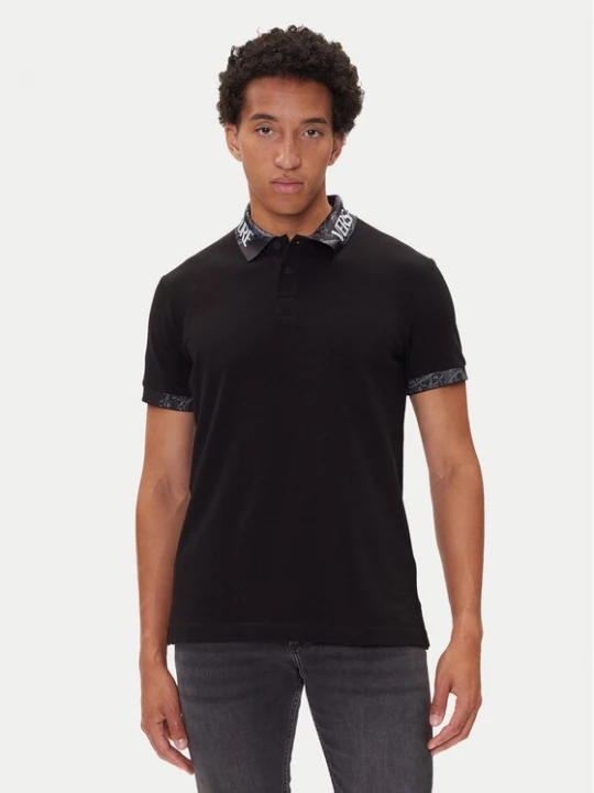 Obrázek produktu Versace Jeans Couture Polokošile 79GAGT03 CJ01T Černá Regular Fit