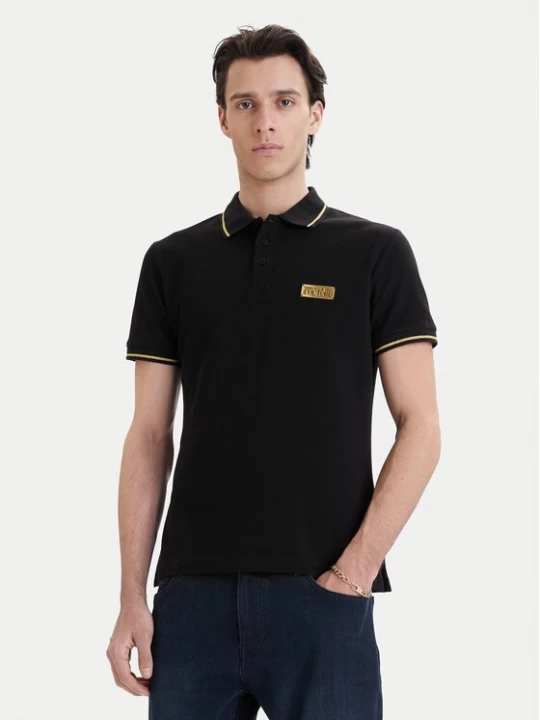 Obrázek produktu Versace Jeans Couture Polokošile 80GAGT05 CJ01T Černá Regular Fit