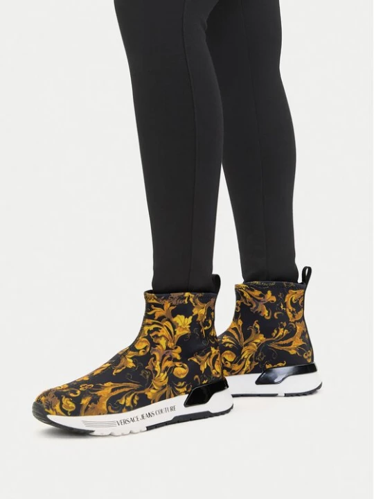 Obrázek produktu Versace Jeans Couture Polokozačky 79VA3SA4 Černá