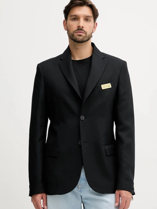 Obrázek produktu Versace Jeans Couture Sako s přídavkem vlny Versace Jeans Couture černá
