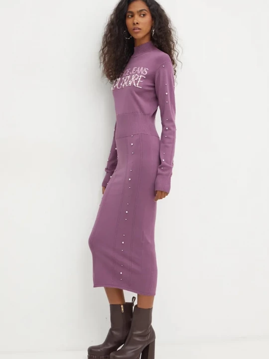 Obrázek produktu Versace Jeans Couture Šaty Versace Jeans Couture fialová