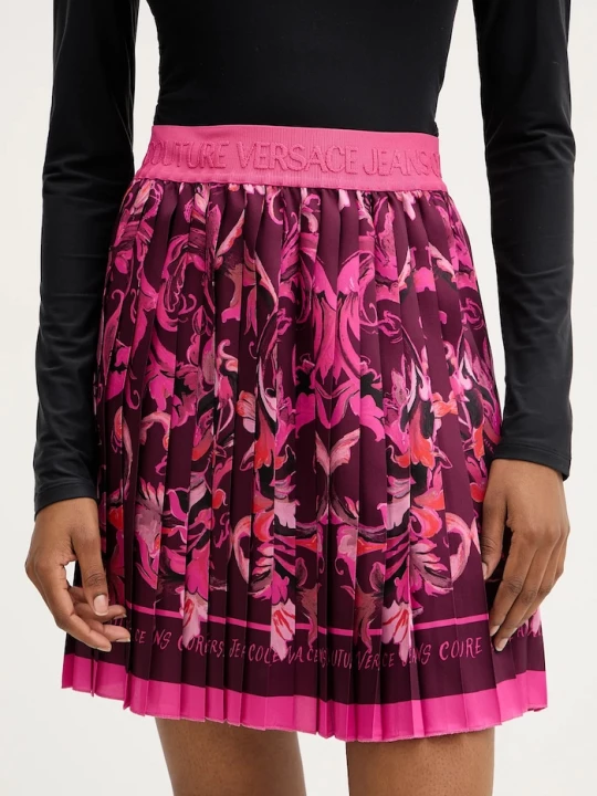 Obrázek produktu Versace Jeans Couture Sukně Versace Jeans Couture burgundské