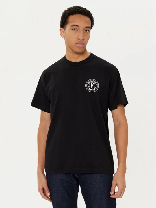 Obrázek produktu Versace Jeans Couture T-Shirt 78GAHE07 Černá Regular Fit