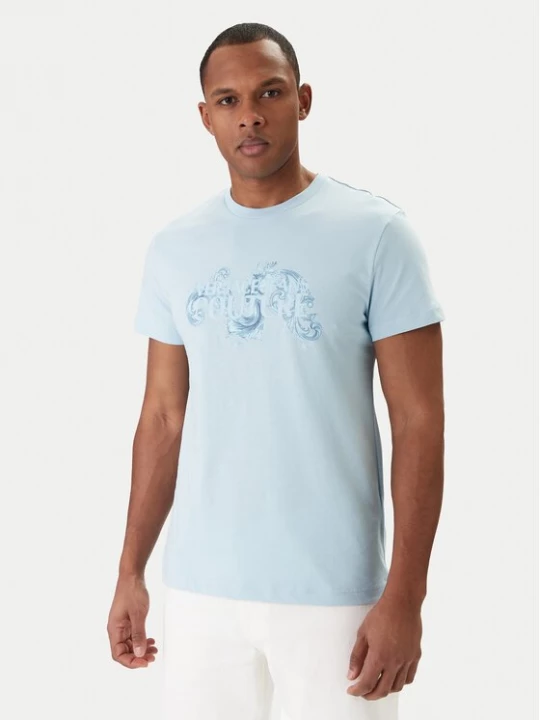 Obrázek produktu Versace Jeans Couture T-Shirt 80GAHE02 CJ00E Modrá Regular Fit