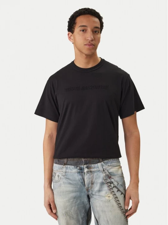 Obrázek produktu Versace Jeans Couture T-Shirt 80GAHE09 CJ00E Černá Regular Fit