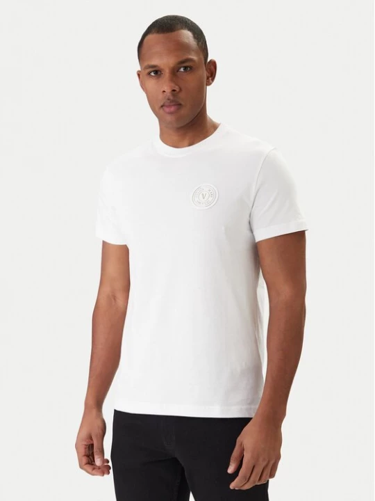 Obrázek produktu Versace Jeans Couture T-Shirt 80GAHT03 CJ00T Bílá Regular Fit