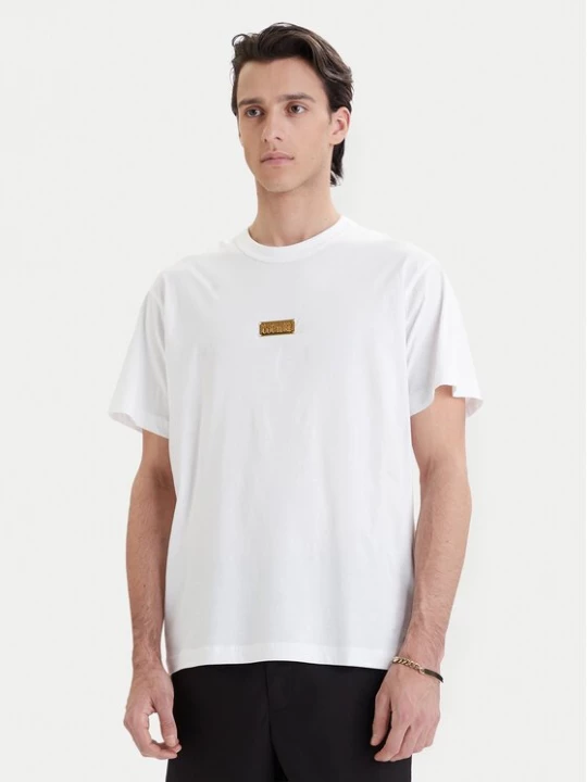 Obrázek produktu Versace Jeans Couture T-Shirt 80GAHT05 CJ00T Bílá Regular Fit
