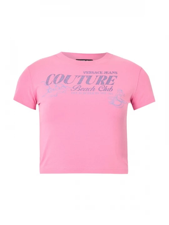 Obrázek produktu Versace Jeans Couture Tričko nebeská modř / lenvandulová / starorůžová
