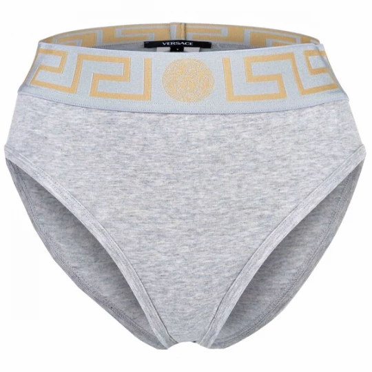 Obrázek produktu VERSACE Kalhotky 'Topeka'  velbloudí / šedý melír / mátová