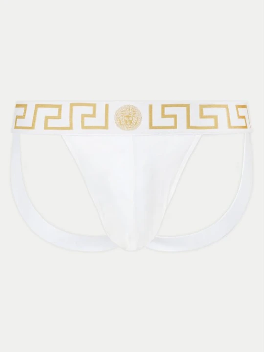 Obrázek produktu Versace Slipy Jock Strap AUU01017 1A10011 Bílá
