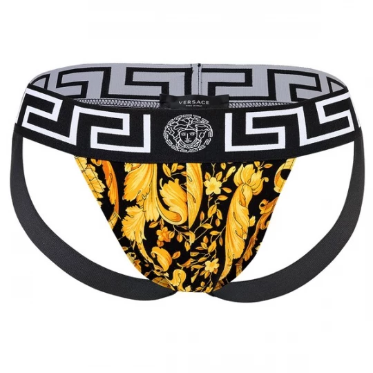 Obrázek produktu VERSACE Slipy  zlatá / černá / bílá