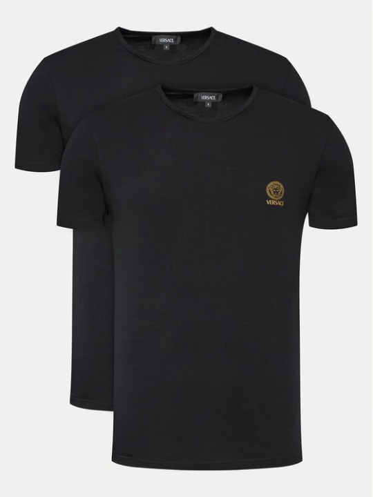 Obrázek produktu Versace Souprava triček AU10193 Černá Slim Fit