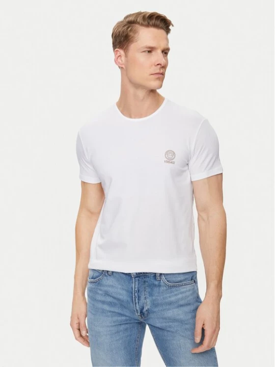 Obrázek produktu Versace T-Shirt Medusa AUU01005 Bílá Slim Fit