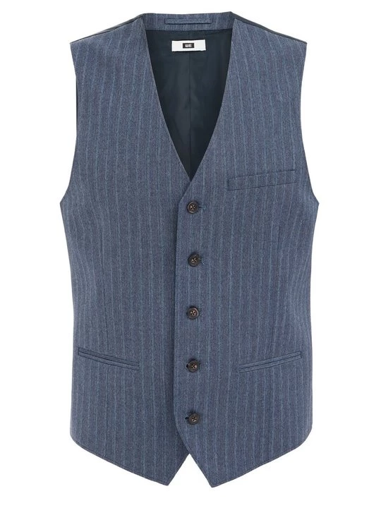 Obrázek produktu Vesta do obleku WE Fashion modrošedá