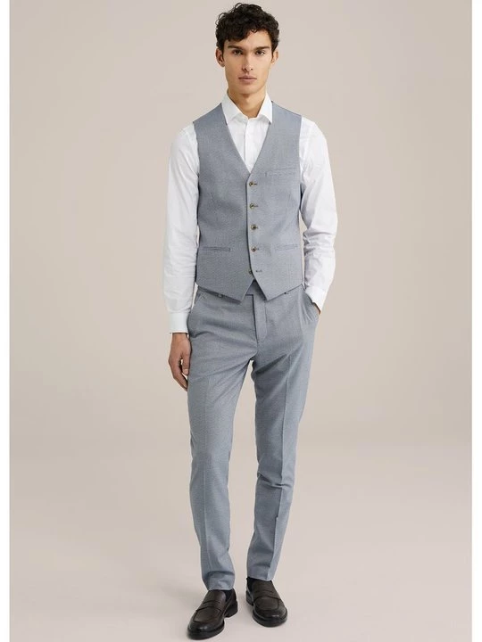 Obrázek produktu Vesta do obleku WE Fashion modrošedá