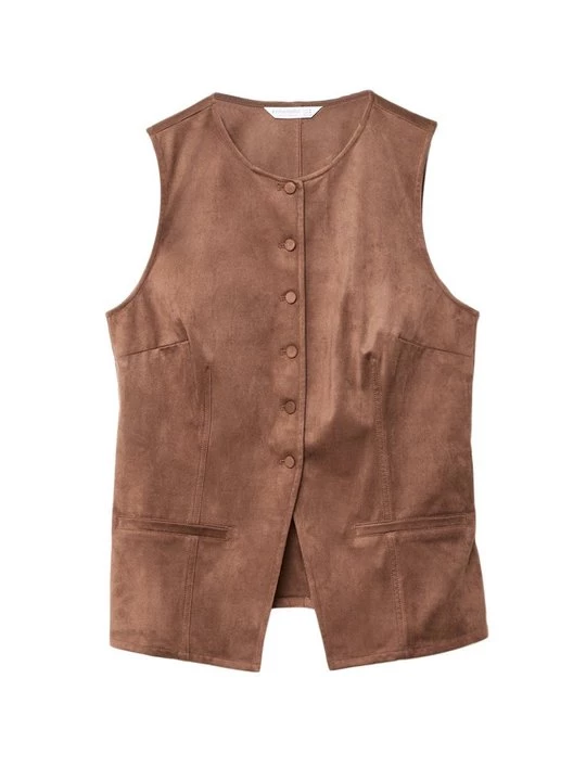 Obrázek produktu Vesta Stradivarius tmavě hnědá