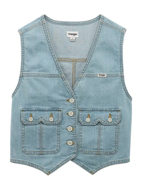 Obrázek produktu Vesta Wrangler světlemodrý denim