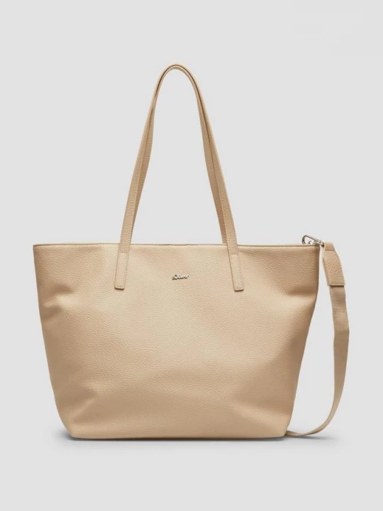 Obrázek produktu Větší kabelka shopper s odnímatelným ramenním popruhem s.Oliver béžová