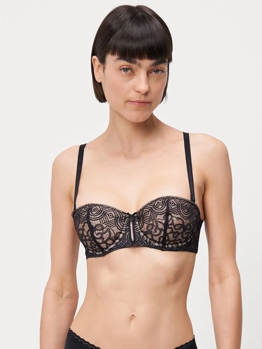 Obrázek produktu Víceúčelová podprsenka / podprsenka bez ramínek Chantelle černá