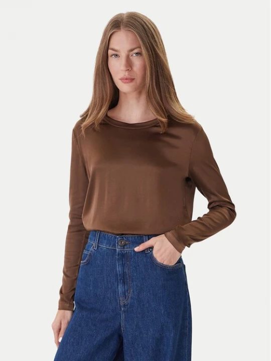 Obrázek produktu ViCOLO Halenka TF0244 Hnědá Regular Fit