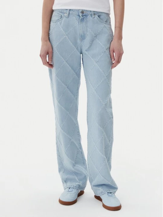 Obrázek produktu ViCOLO Jeansy DD5023 Světle modrá Straight Leg
