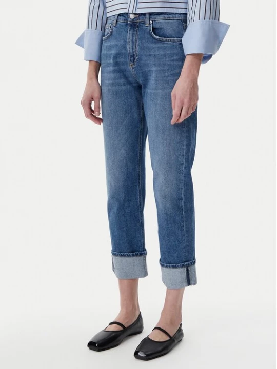 Obrázek produktu ViCOLO Jeansy DD5059 Modrá Straight Leg