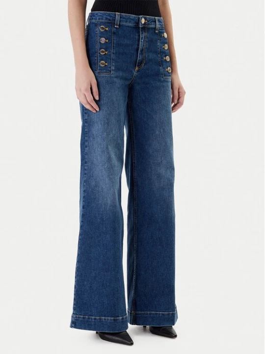 Obrázek produktu ViCOLO Jeansy DF5076 Modrá Wide Leg