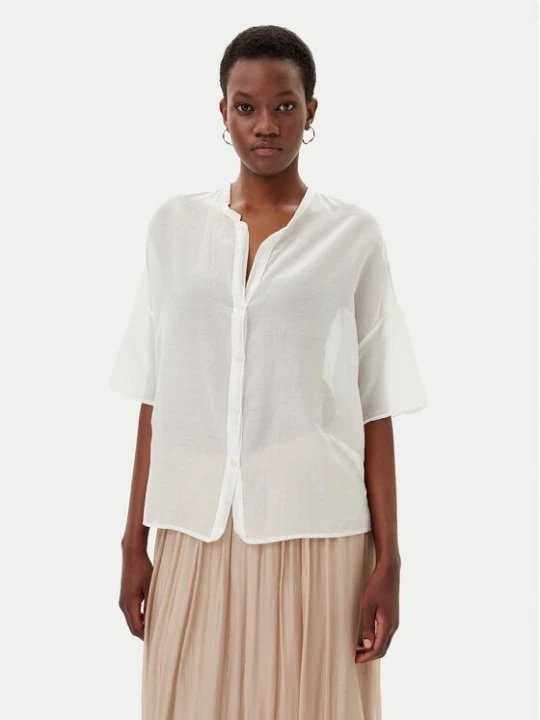 Obrázek produktu ViCOLO Košile TD0648 Bílá Loose Fit