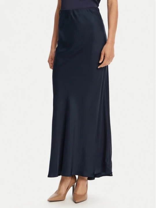 Obrázek produktu ViCOLO Maxi sukně TD0472 Tmavomodrá Slim Fit
