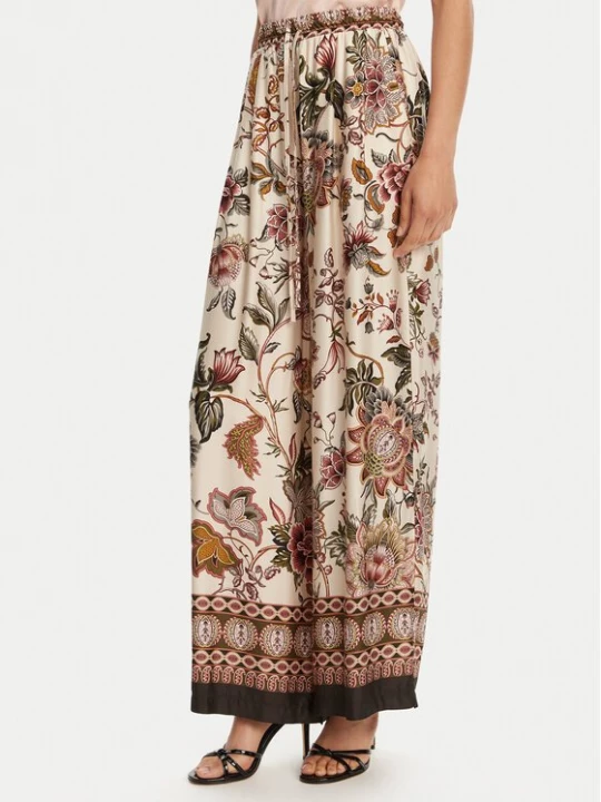 Obrázek produktu ViCOLO Palazzo kalhoty TD0829 Béžová Wide Leg