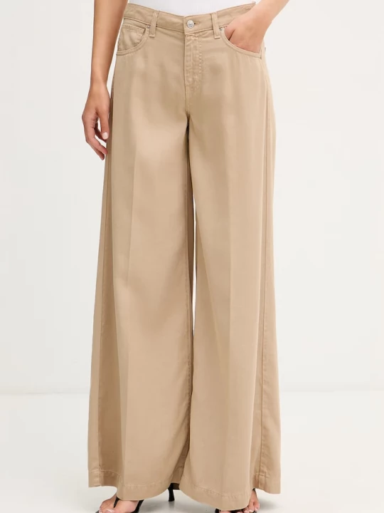 Obrázek produktu ViCOLO wide leg džíny dámské béžová